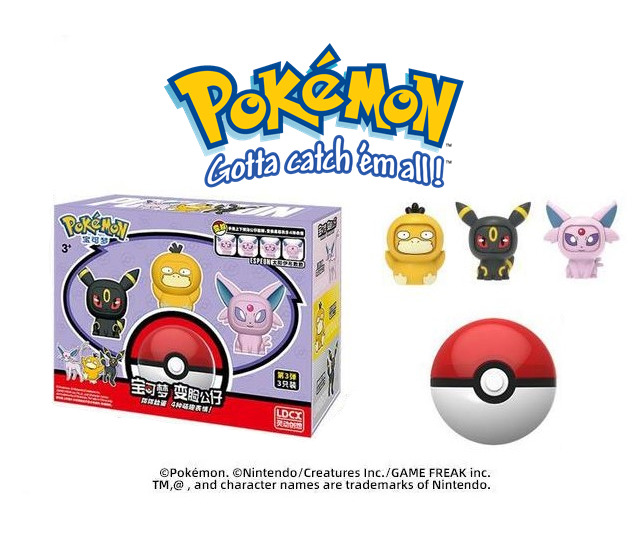 Boneco Pokémon Umbreon Sylveon Espeon Action Figure Tomy Original Lacrado -  WIN Colecionáveis