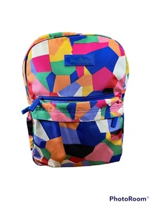 Vera Bradley Lighten Up Just Right Medium Backpack Pop Art Multi Vintage - Picture 1 of 11