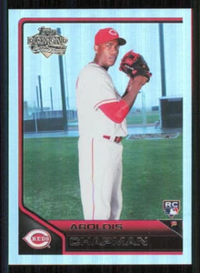 2011 Topps Lineage Diamond Anniversary Platinum Refractors #148 Aroldis Chapman - Picture 1 of 2