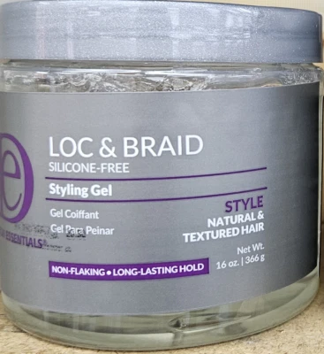 Design Essentials LOC & BRAID Styling Gel 16 oz ( NON-FLAKING/LONG-LASTING HOLD) - Image 1 of 2