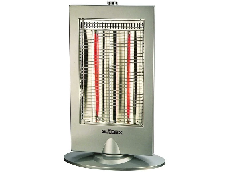 STUFA AL CARBONIO MINERVA 1200W MAX GLOBEX 35x16,5x65 h DOPPIA POTENZA