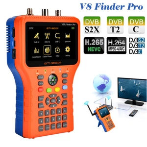 GTMEDIA V8 Finder Pro 2 TV Signal Finder Medidor 4,3 Pulgadas Pantalla LCD H.265 - Imagen 1 de 12
