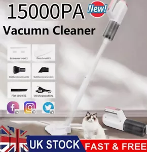 15000PA Cordless 3 IN 1 Vacuum Cleaner Hoover Upright Handheld Stick Bagless Vac - Picture 1 of 17