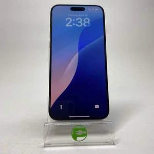 T-Mobile Apple iPhone 15 Pro Max 256GB 18.3.1 Black Titanium MU663LL/A - Picture 1 of 8
