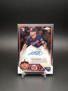 2023 Topps Chrome Update Auto Jake Alu #AC-JAL Rookie Auto RC - Picture 1 of 2