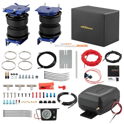 Air Suspension Helper Spring + Compressor Kit For Ram 1500 PICKUP 2011-2023 - Imagem 1 de 4