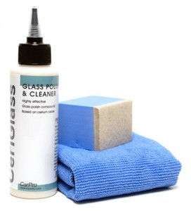CarPro Ceriglass Cerium Oxide Kit - Restore Auto Glass Clarity - CP-126