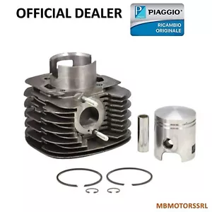 KIT GRUPPO TERMICO PISTONE ORIGINALE PIAGGIO D.63 SPINOTTO 16 APE MP P501 - Foto 1 di 4