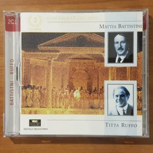MATTIA BATTISTINI / TITTA RUFFO Great Voices Of The Opera EX/VG+(2CD) - Bild 1 von 4