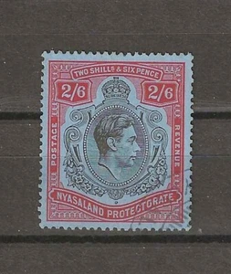 NYASALANDIA 1938/44 SG 140 USADO - Imagen 1 de 1