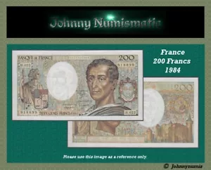 France 200 Francs 1984 UNC - Picture 1 of 3