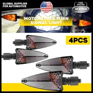 4X Front/Rear LED Turn Signal Light Amber For BMW HP4 S1000R G450X F700GS R1250R - Picture 1 of 13