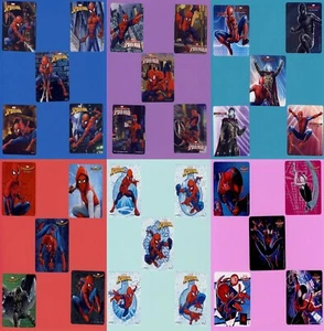30 adesivi grandi assortiti Spider-Man - bomboniere - supereroe Marvel - Foto 1 di 7