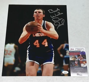 Dan Issel signed Denver Nuggets 11x14 photo autographed HOF JSA - Picture 1 of 2