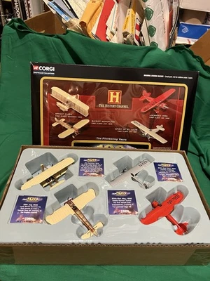 Corgi Showcase Collection 100 Años de Vuelo Die Cast Plane Pioneer Nuevo En Caja Foto 1 de 4