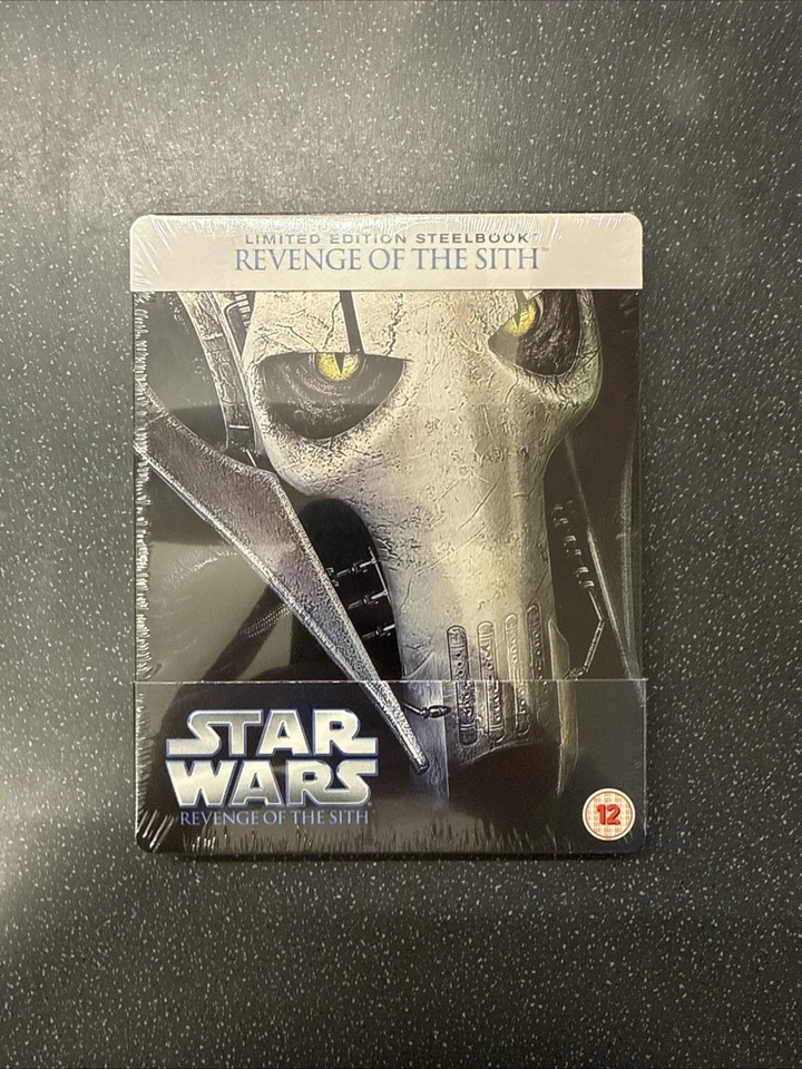 STAR WARS EPISODE 3 III REVENGE OF THE SITH BLU RAY STEELBOOK NEW SEALED MINT - Image 1 of 1