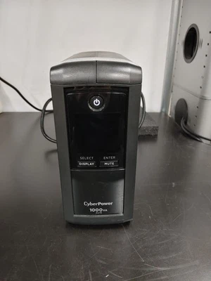 CYBERPOWER 1000VA AVR CP1000AVRLCDa Automated Voltage Regulator - Image 1 of 4