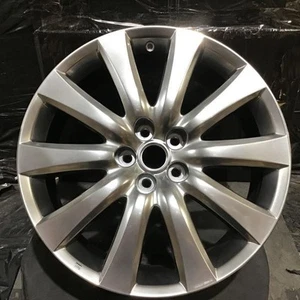 2007-2010 Mazda CX-9 64900 Wheel 20x7.5 10 Spoke Rim Smoked Hyper 9965017500  - Picture 1 of 12