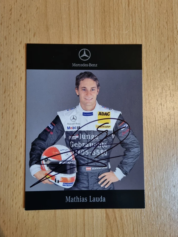 Mathias Lauda original Autogramm - Bild 1 von 1