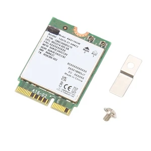 AX411NGW 5374Mbps WiFi 6E Card M.2 NGFF 2.4G 5G 6G Three Bands BT 5.3 Laptop NEW - Afbeelding 1 van 12