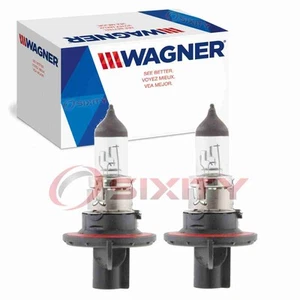 2 pc Wagner High & Low Beam Headlight Bulbs for 2007-2018 Jeep Compass yp - Picture 1 of 5