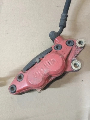 Aprilia RS125 / RS 125 - Front Brake Caliper (Red) - Image 1 of 2