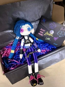 11.8in Handmade Jinx Doll Toy Collectibles League of Legends Arcane Loose Cannon - Picture 1 of 23