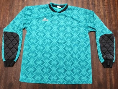Camiseta deportiva vintage Score Goal Keeper adulto pequeña verde azulado Foto 1 de 4