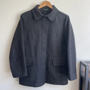 Vtg CP Company Men’s Wool Blend Coat Jacket Size 46 Made In Italy Small Medium - Picture 1 of 9