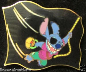 Spilla Disney Aste Stitch in costume da pirata LE - Foto 1 di 3