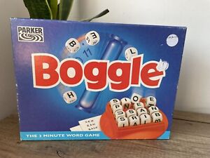 BOGGLE - THE 3 MINUTE WORD GAME by PARKER - 100% COMPLETE - 1996 VERSION