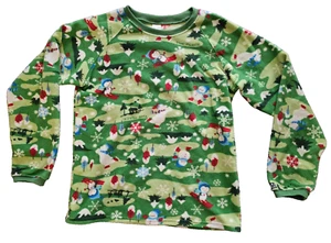 The Children's Place Kids Green Christmas Snowman Sweater 14 - Picture 1 of 5