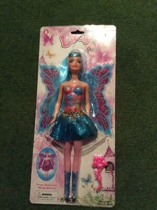 Butterfly Doll - Wings Move When You Press The Body - Picture 1 of 3