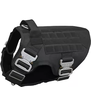 Pets ProMax Tactical Dog Harness with Four Metal Buckles - Picture 1 of 1