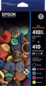Epson 410XL 5 x colour ink Value Pack T339792 - Picture 1 of 1