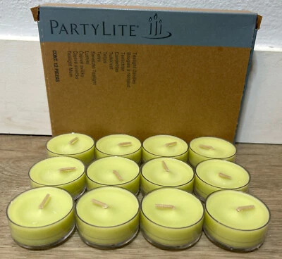 Partylite 12 Pack Tealite Candles - Geranium Citronella V04560 - NIB - Image 1 of 2