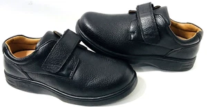 Dr. Comfort Maggy X Black Leather Diabetic Orthopedic Shoes Womens Sz 8w Comfort - Picture 1 of 9