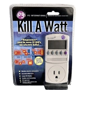 P3 International Kill-A-Watt Electricity Usage Monitor Model P4400 - Image 1 of 4