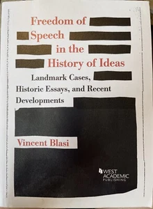Freedom of Speech in the History of Ideas: Landmark Cases, Historic Essays - Imagen 1 de 7