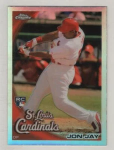2010 Topps Chrome Refractor #178 Jon Jay St Louis Cardinals RC BV$4 - Picture 1 of 1
