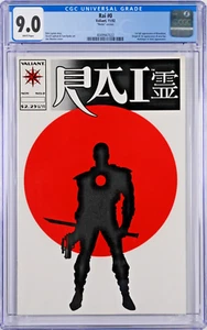 Rai #0 CGC 9.0 (Nov 1992, Valiant) Bob Layton, Jim Shooter, 1st full Bloodshot - Picture 1 of 2