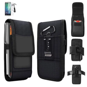 Funda para iPhone 13/13 Pro Tarjeta Bolsillo Nailon + Vidrio Templado - Imagen 1 de 19