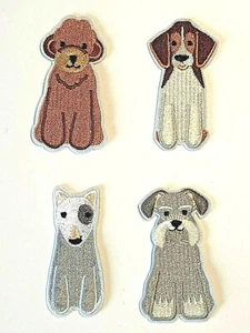 Bügelbild Aufbügle -Hund- Patches Bügelflicken Applikation - Bild 1 von 5
