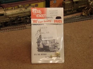 Cal-Scale HO Brass Detail Part Exhaust Muffler w/Valve EM-222 - Picture 1 of 1