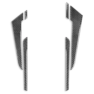 Carbon Fiber Gear Shift Panel Side Cover Trim For Audi A3 S3 RS3 8V 2013-19 RHD - Picture 1 of 8