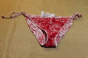 Freya Bikinihose Gr. L Wende Hose Rot Weiß sehr schön Bikini Unterteil Slip - Bild 1 von 4