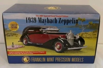 Franklin Mint The 2001 Special Event Limited Edition 1939 Maybach Zeppelin 1:24 - Image 1 of 4