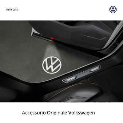 Luci LED Originali Volkswagen Logo VW Illuminazione Light Sotto Porta 000052120F • 135.50€