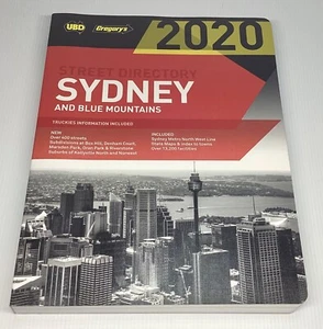 Sydney & Blue Mountains Street Directory 2020 56th ed: Including Truckies by UBD - Picture 1 of 4