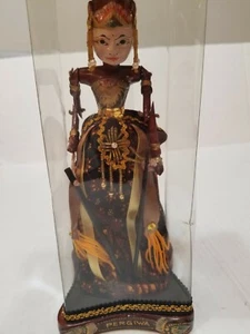 Títere indonesio con palo de madera Pergiwa - Imagen 1 de 12